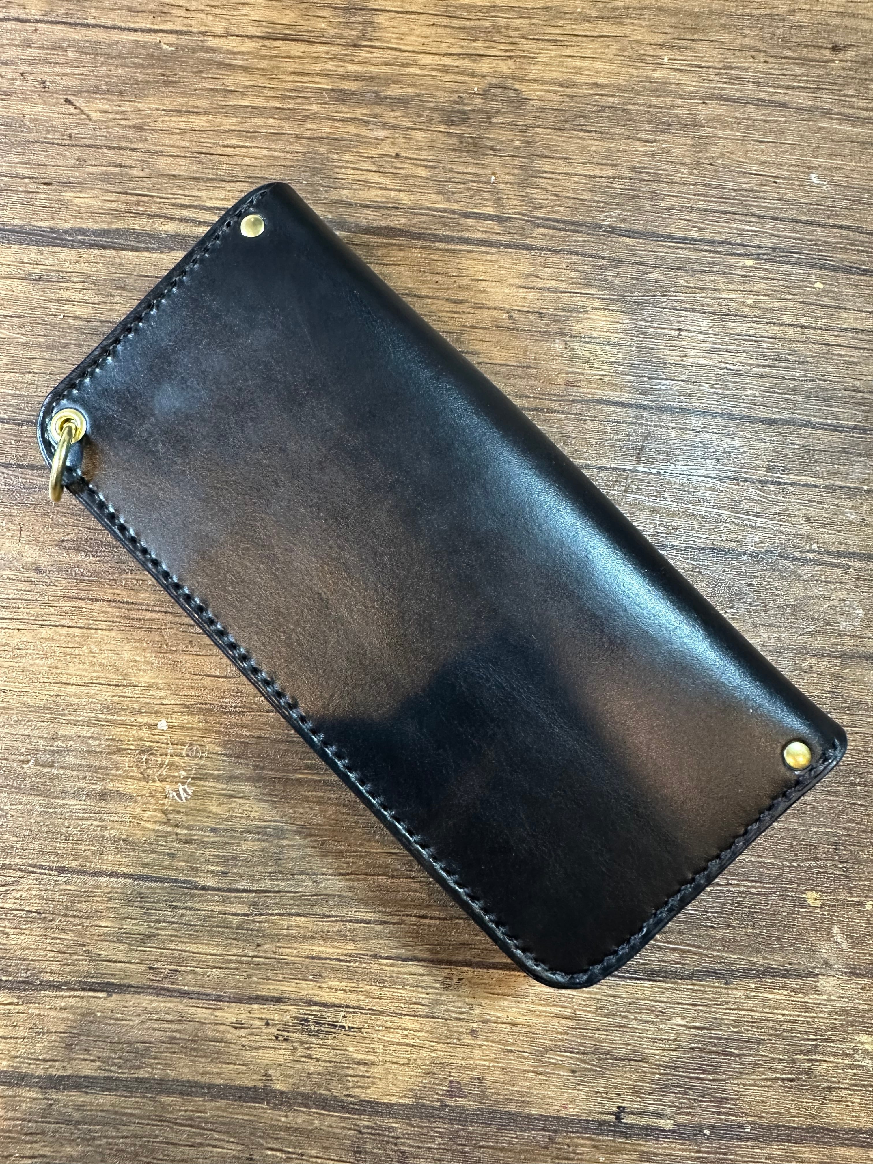 受注製作』WK-01トラッカーウォレット クロムエクセル マグ