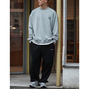 Cinched hem wide sweatpants 1521