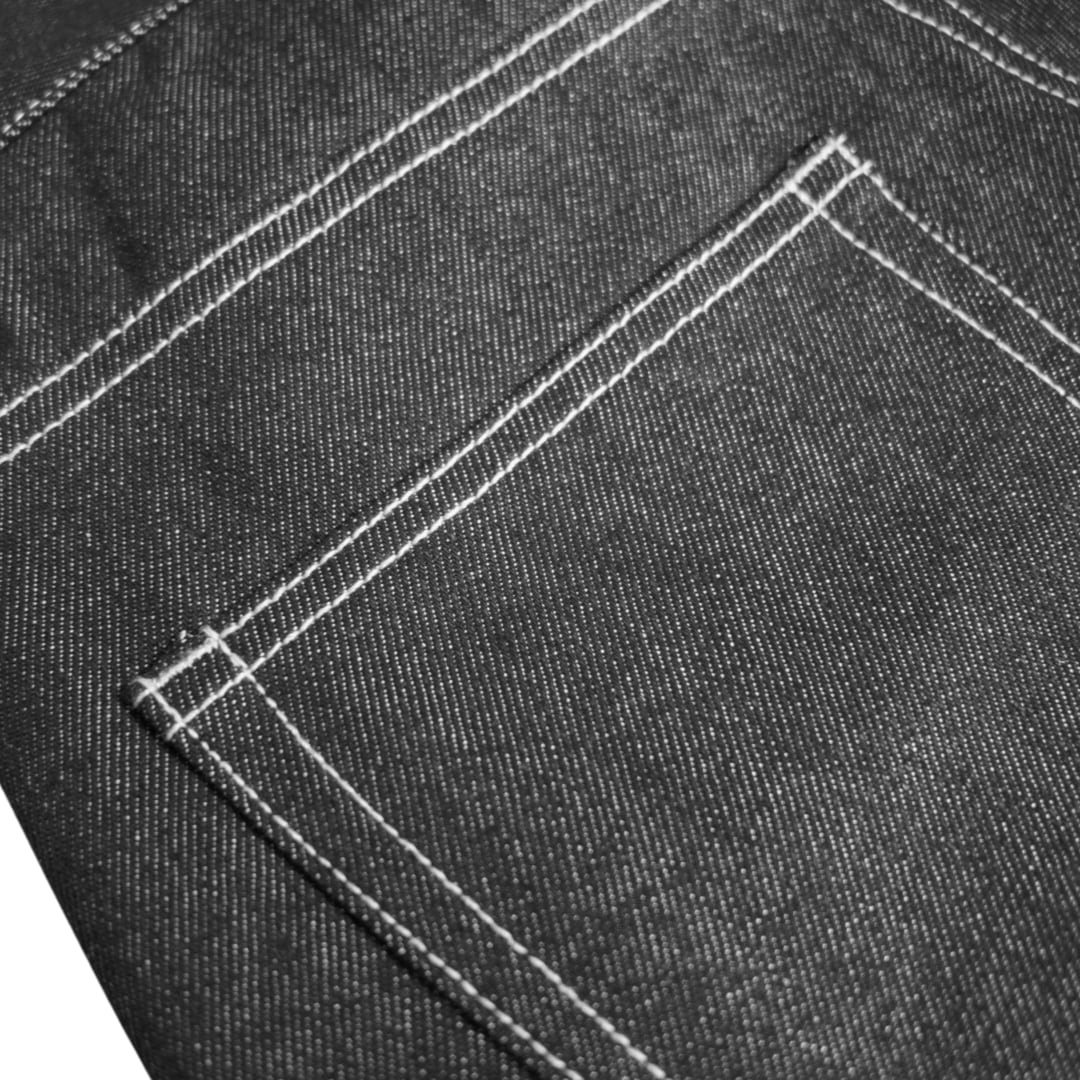 再販【コラボ商品】BUGGY DENIM PANTS (black) | 袴屋 East Players