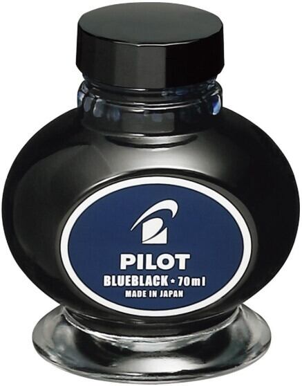 PILOT 万年筆 ボトルインキ ブルーブラック INK-70-BB | えんぴつ館