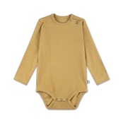 〈 REPOSE AMS 23AW / BABY 〉bodysuit / washed golden