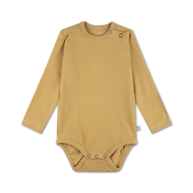 〈 REPOSE AMS 23AW / BABY 〉bodysuit / washed golden