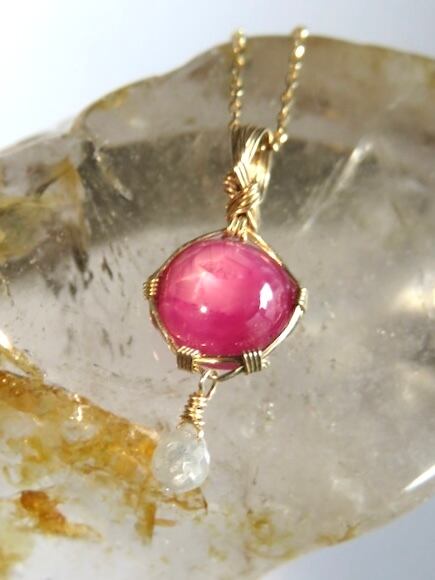 T*P様 ルビー&ダイヤモンドペンダントトップ