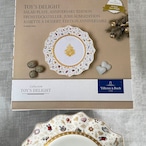 ビレロイ＆ボッホ　ノエル　クリスマス　プレート　ゴールドツリー　箱付き　Toys Delight 12TWdt3