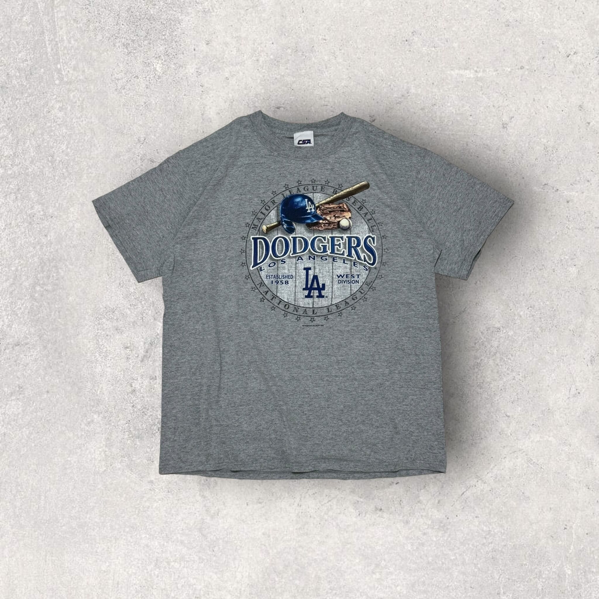 "00's DODGERS" MLB print t-shirt
