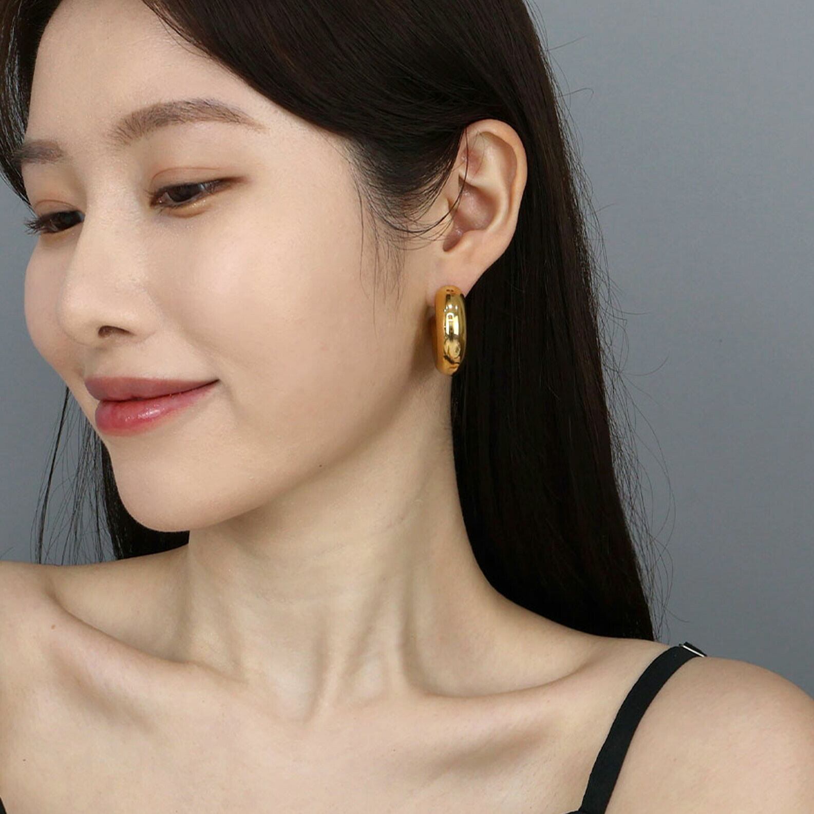 【SELECT】サージカルステンレス 316L フープピアス