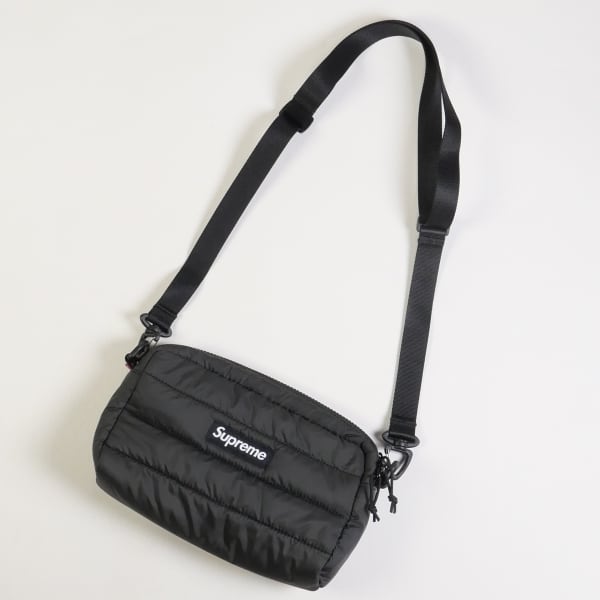 SUPREME 22AW Puffer Side Bag Black 黒 ②