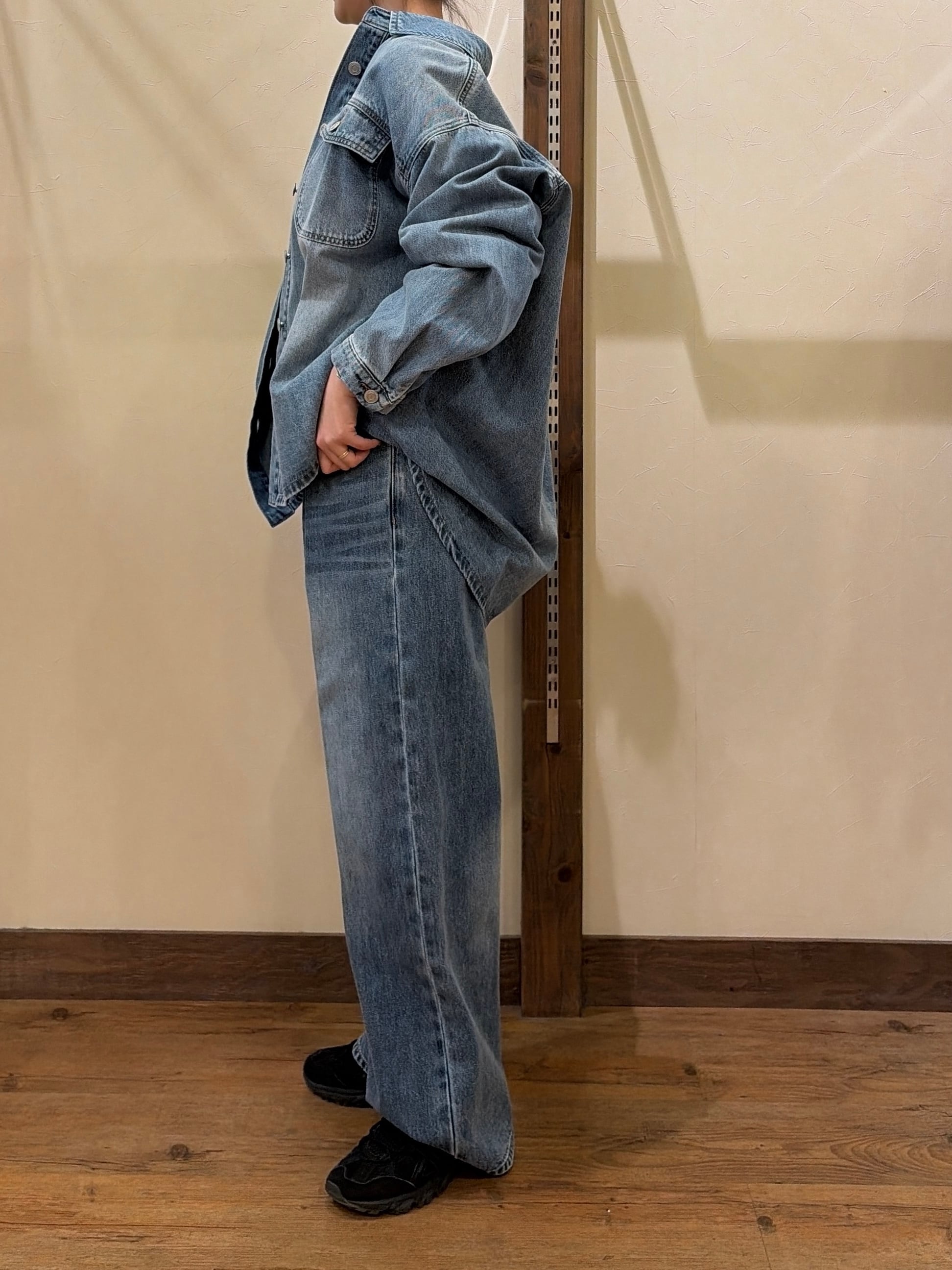 2026SS cafune デニムシャツジャケット 615933 | moupeeladies