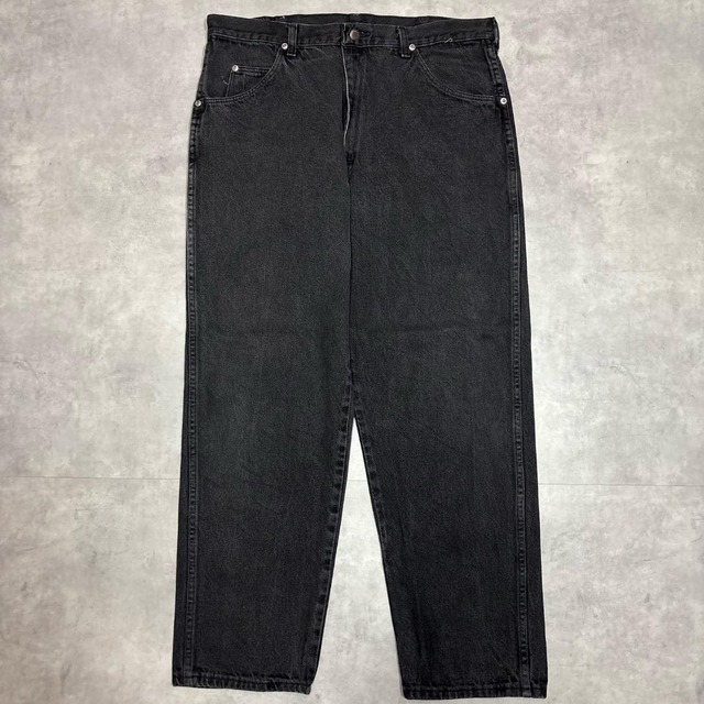 Wrangler ラングラー W36 ブラックデニム 古着 黒 20273