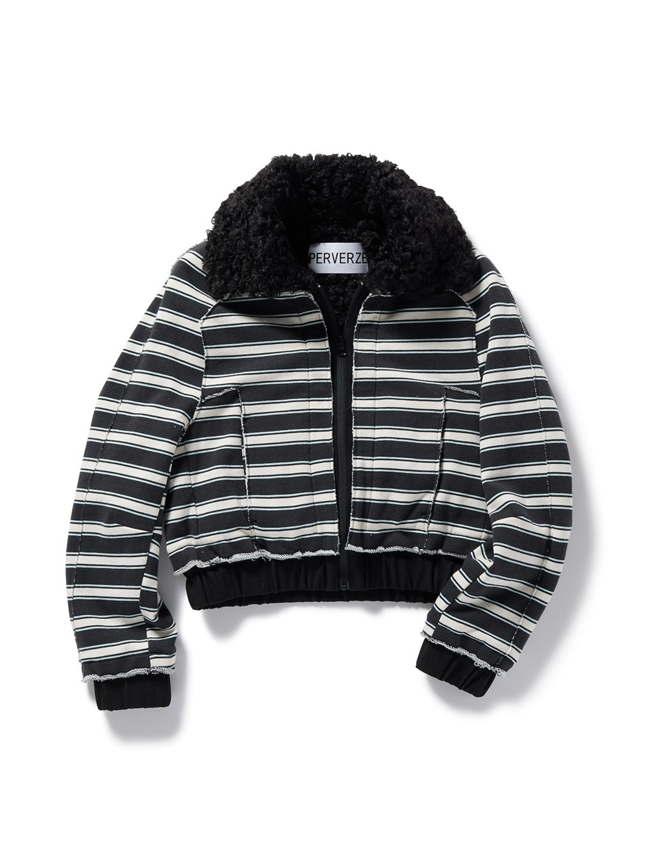 PERVERZE パーバーズ / トップス / Fur Trimmed Sweat Blouson  ¥59,400- - 3