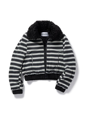 PERVERZE パーバーズ / トップス / Fur Trimmed Sweat Blouson  ¥59,400-