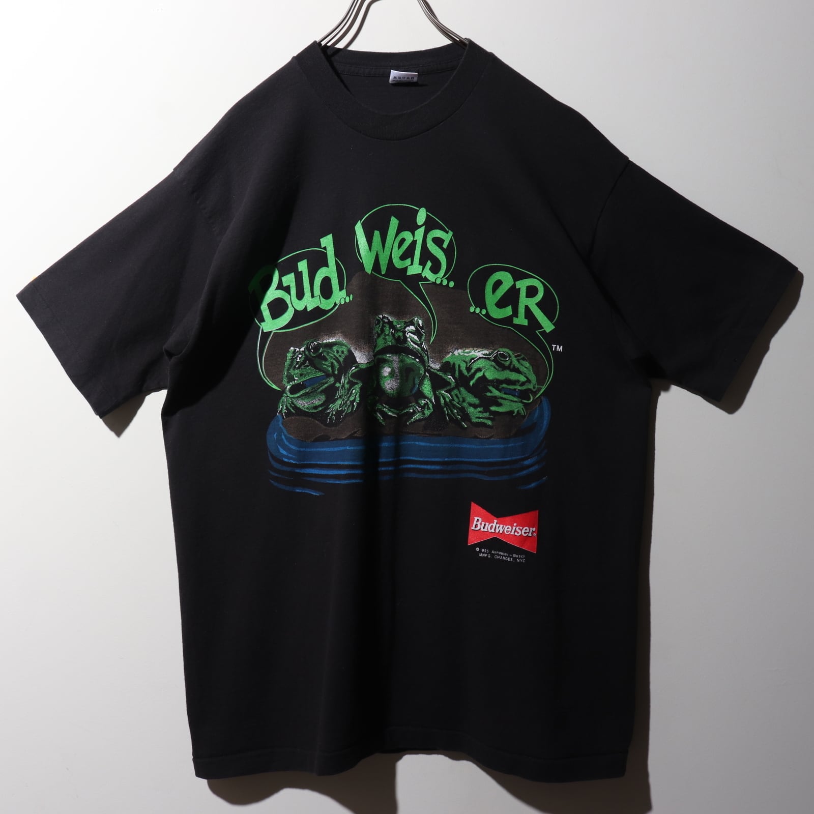 Mint 良質プリント個体 XL 95年 USA シングルステッチ バドワイザー 