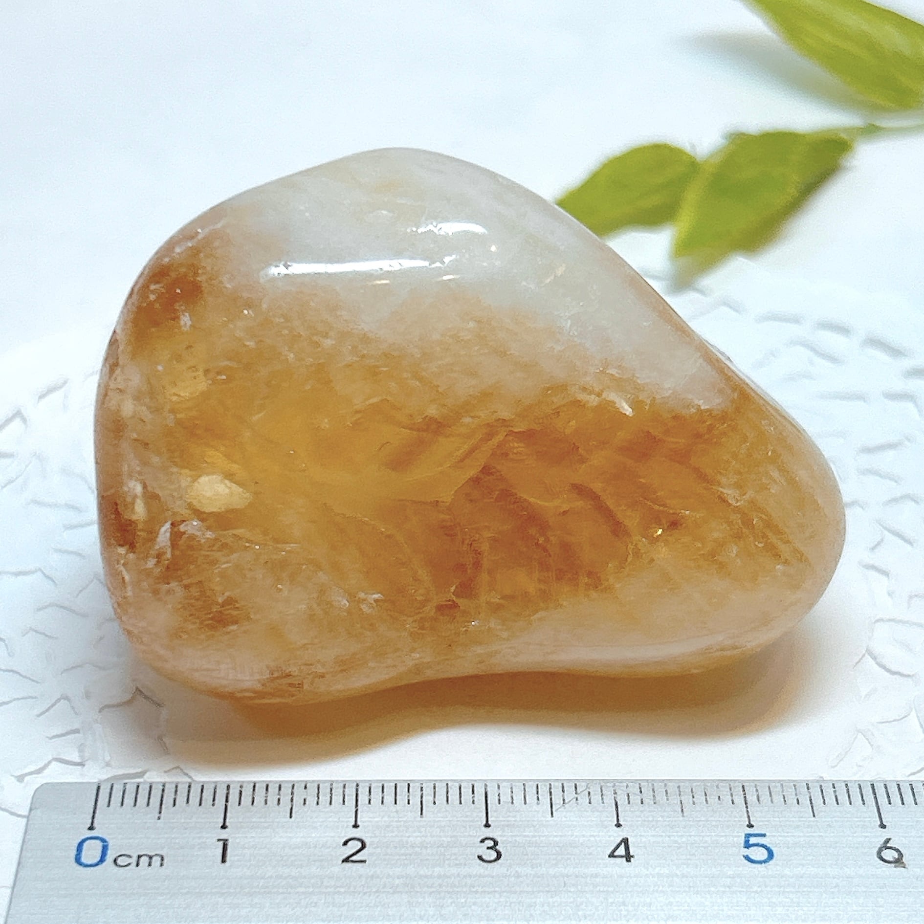17992】加熱シトリン シトリン タンブル ペブル 黄水晶 パワーストーン
