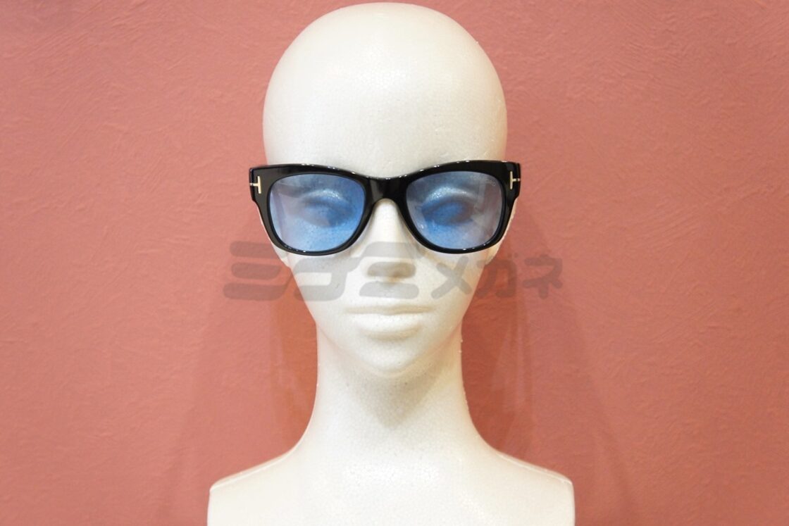 山田涼介さん着用】TOM FORD サングラス TF58-F 01V Cary ウェリントン 
