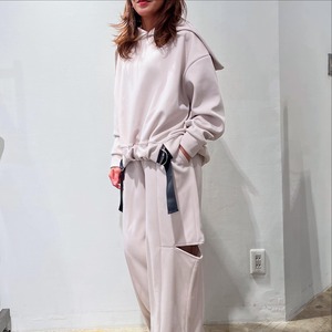 トラノイ  TRANOI 2way hoodie tops