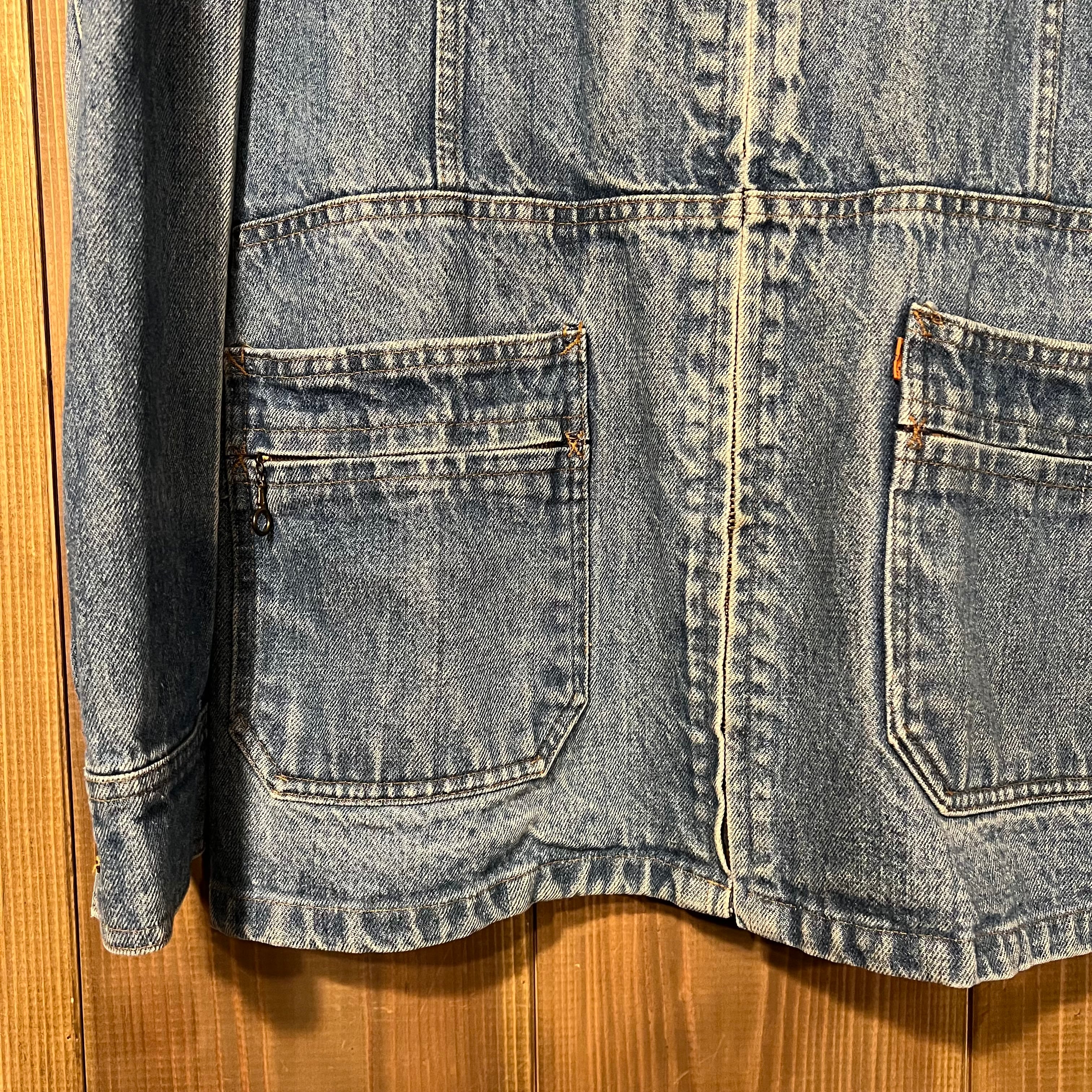70s USA製 Levi's Safari Bush Denim Jacket リーバイス ブッシュ