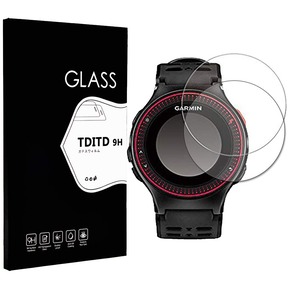 【人気】ガラスフィルム 【2枚入】For Garmin ForeAthlete 235J/230J/220/225/630/620 用 保護フィルム Garmin 235J/230J 用 強化ガラスフィルム 日本旭硝子素材採用 高透過率 薄型 硬度9H 飛散防止処理 2.5D ラウンドエッジ加工 自動吸着 Garmin ForeAthlete 235J/230J 用 液晶保護フィルム 直径:41mm