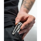 【deejo】Pocket Knife　wood 37g ebony BLACK