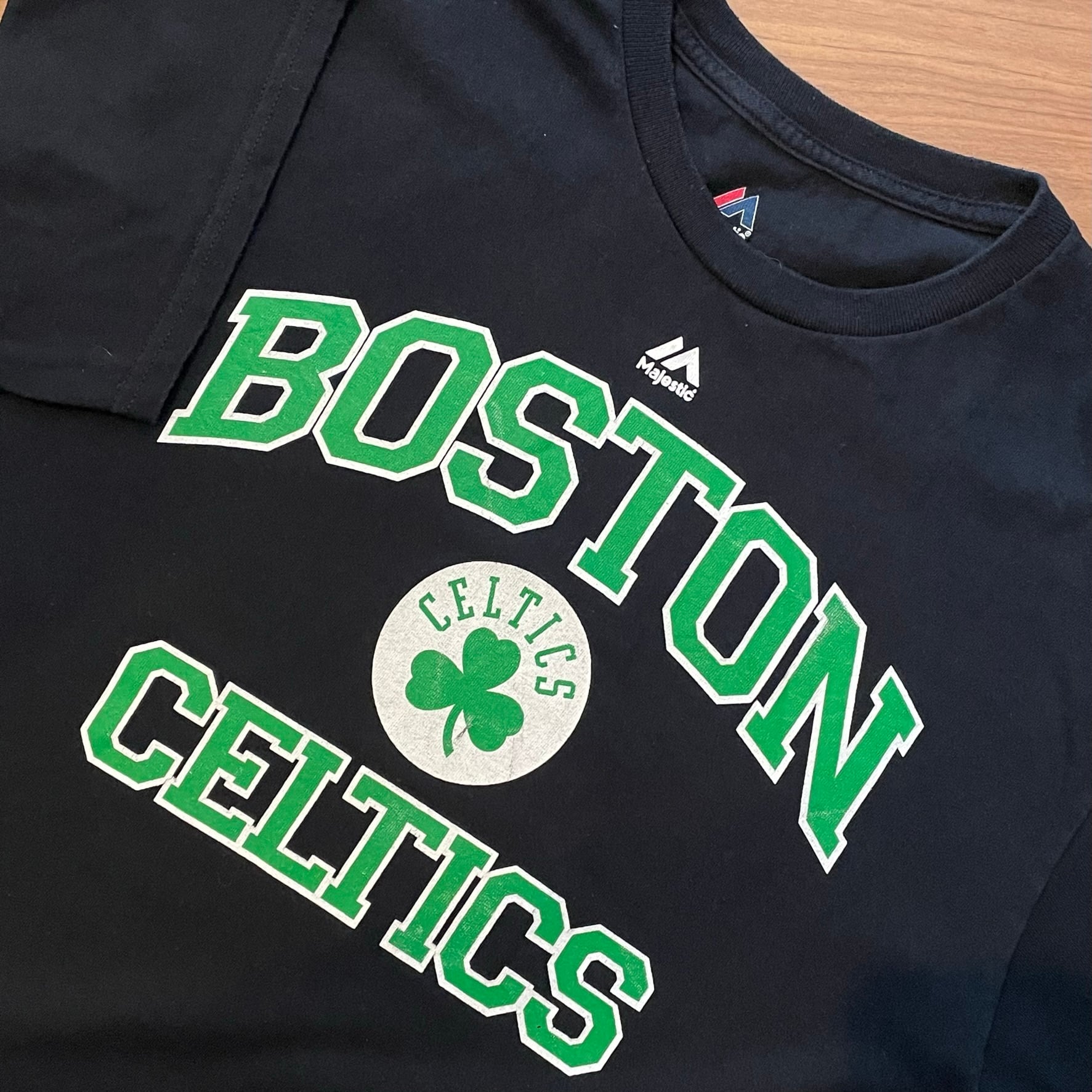 majestic】NBA ボストン・セルティックス Tシャツ アーチロゴ BOSTON CELTICS バスケットボール Lサイズ US古着 |  古着屋手ぶらがbest