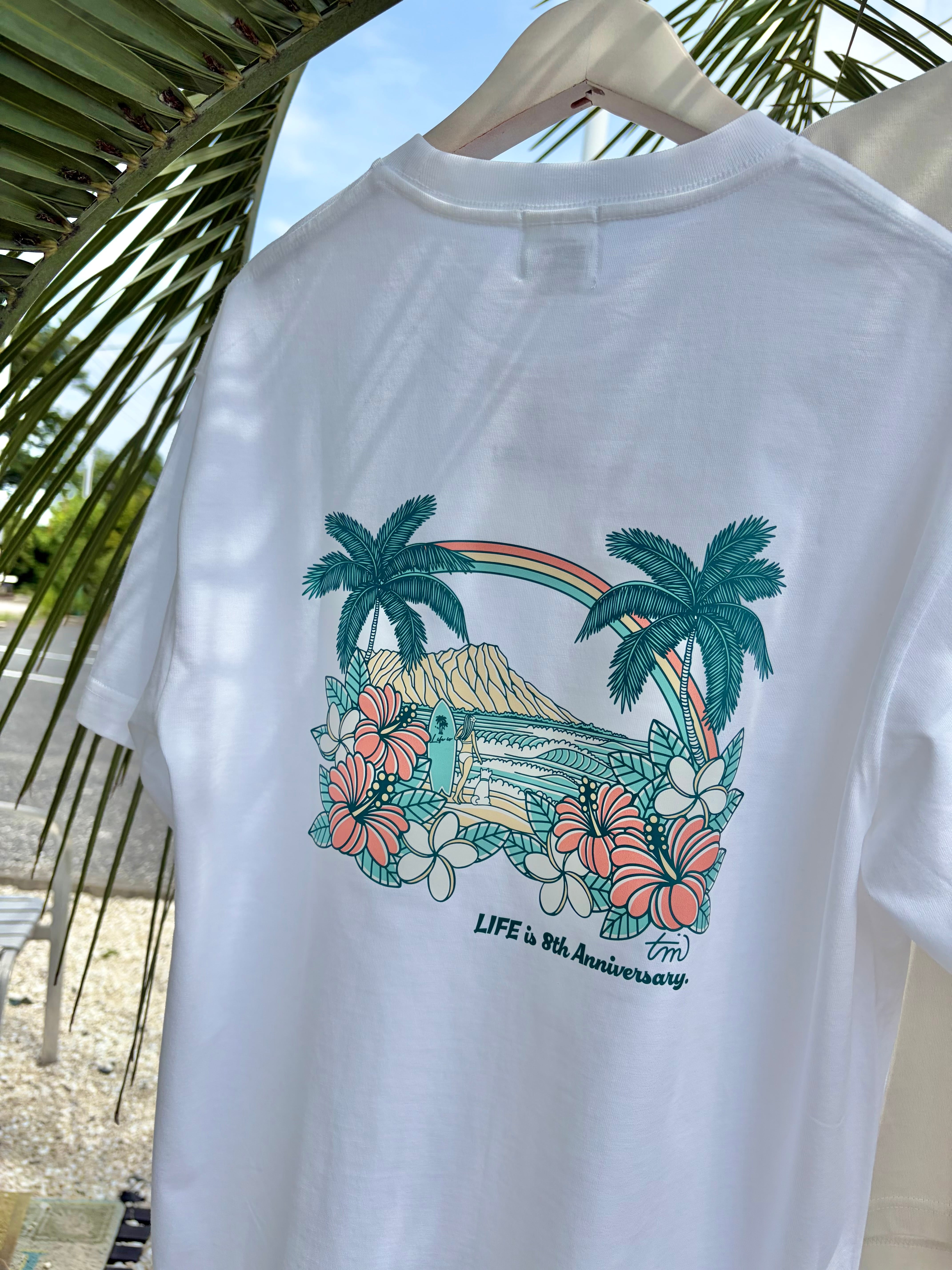 LIFE is×TAMOコラボTシャツ(パステルカラー)￥6,990(7,689)