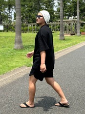 【着るだけで上品】Waffle Short Pants