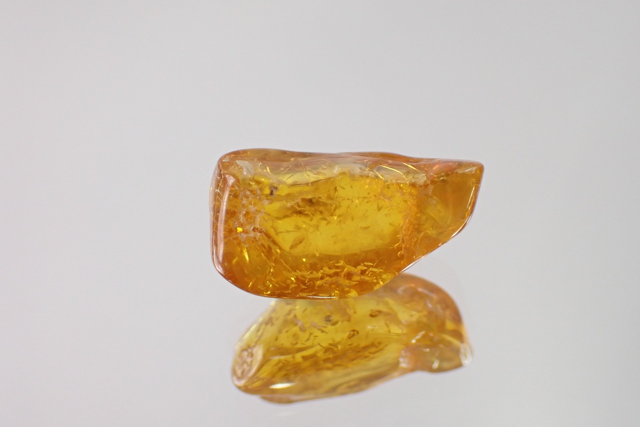 【原石セット】バルティックアンバー 1.31ct/4.59ct 　[C2‐857]