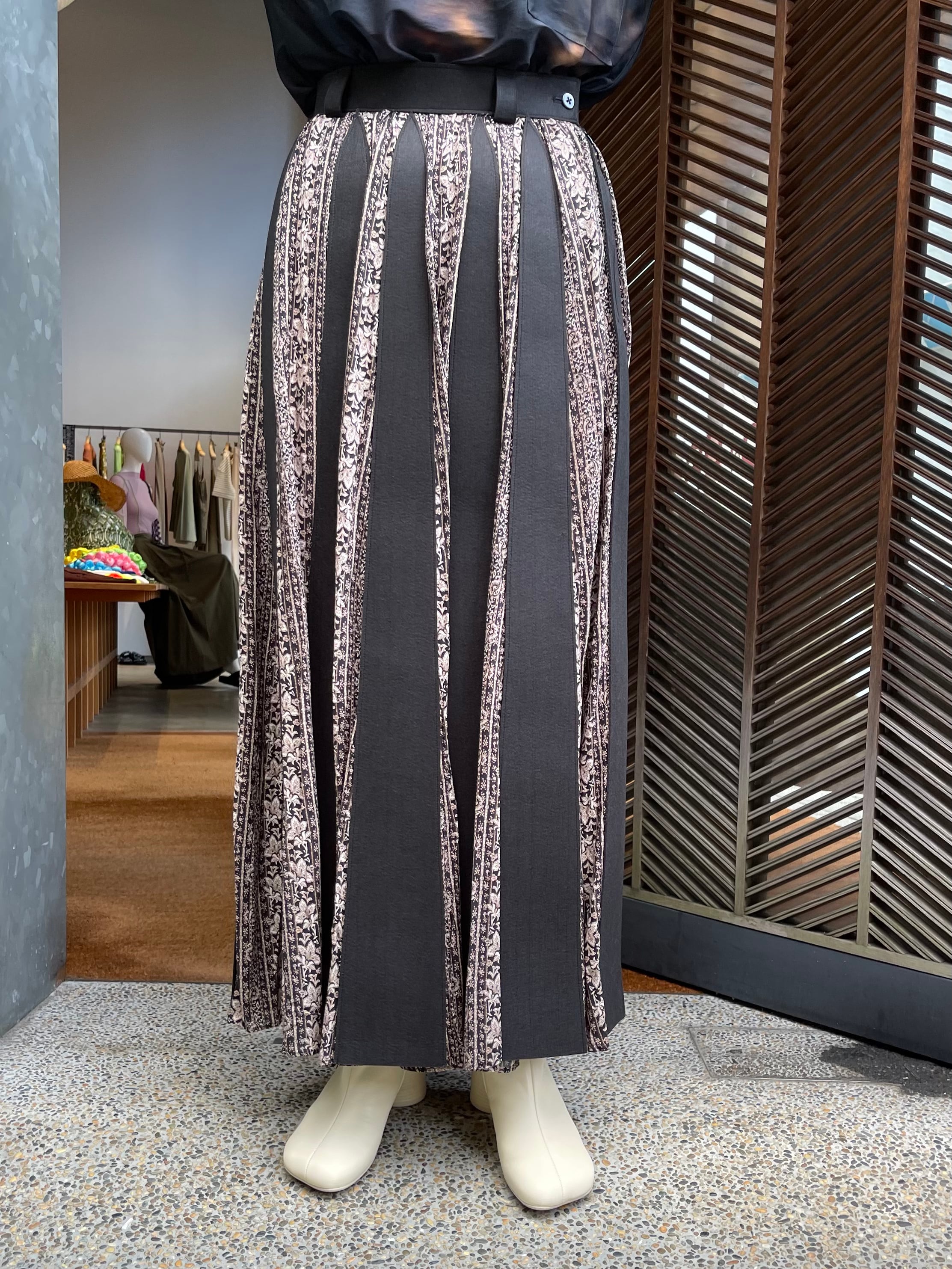 22AW FUMIE TANAKA フミエタナカ long skirt