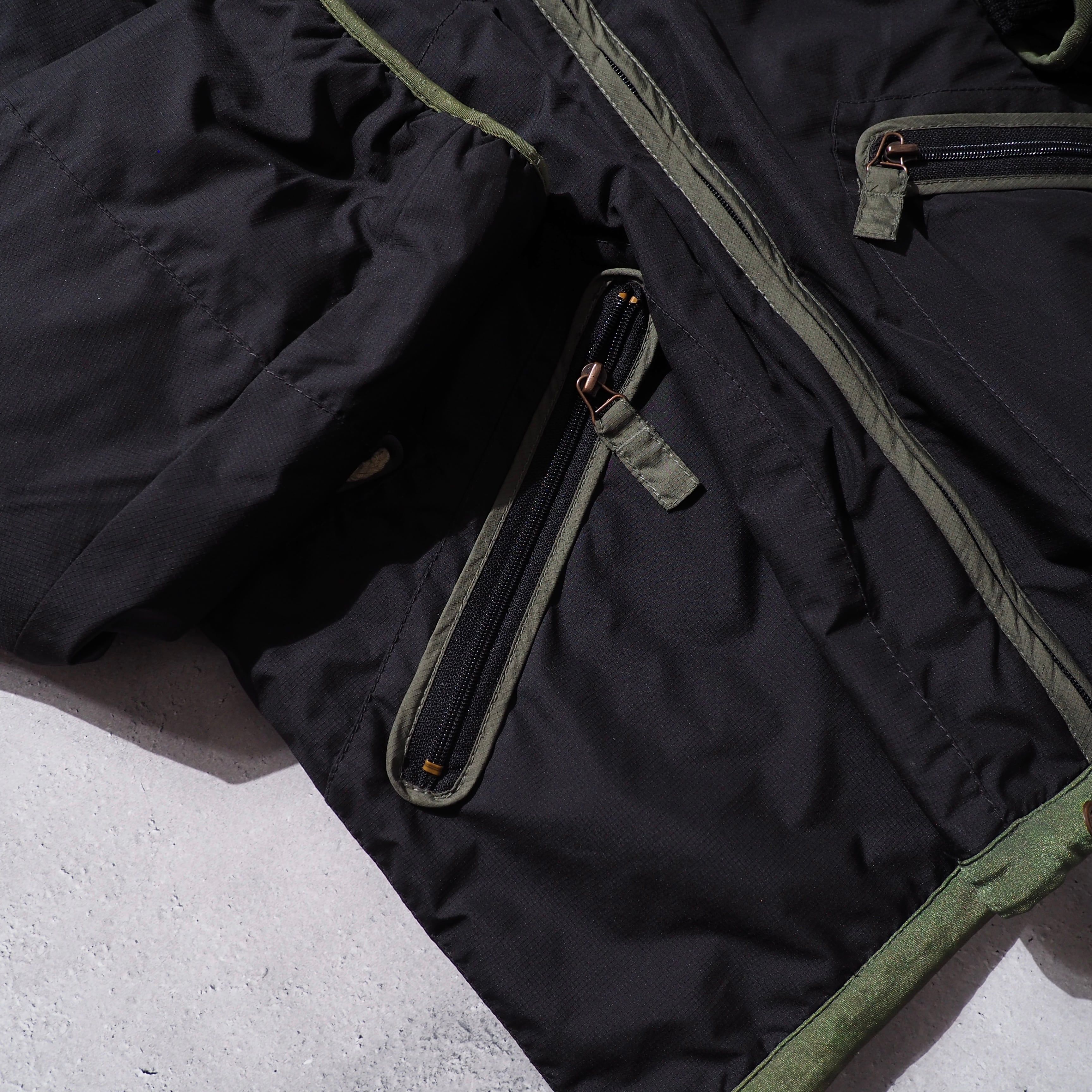 2000s ” Diesel ” diagonal line × zip Design full zip vintage