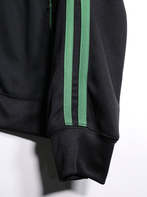 ”OLD NAVY” black×green loose silhouette track jacket