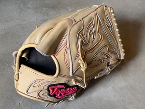 2026年限定モデル【TEPPEN】硬式用グローブ　投手用　SW1型　ブロンド　至極仕上げ済