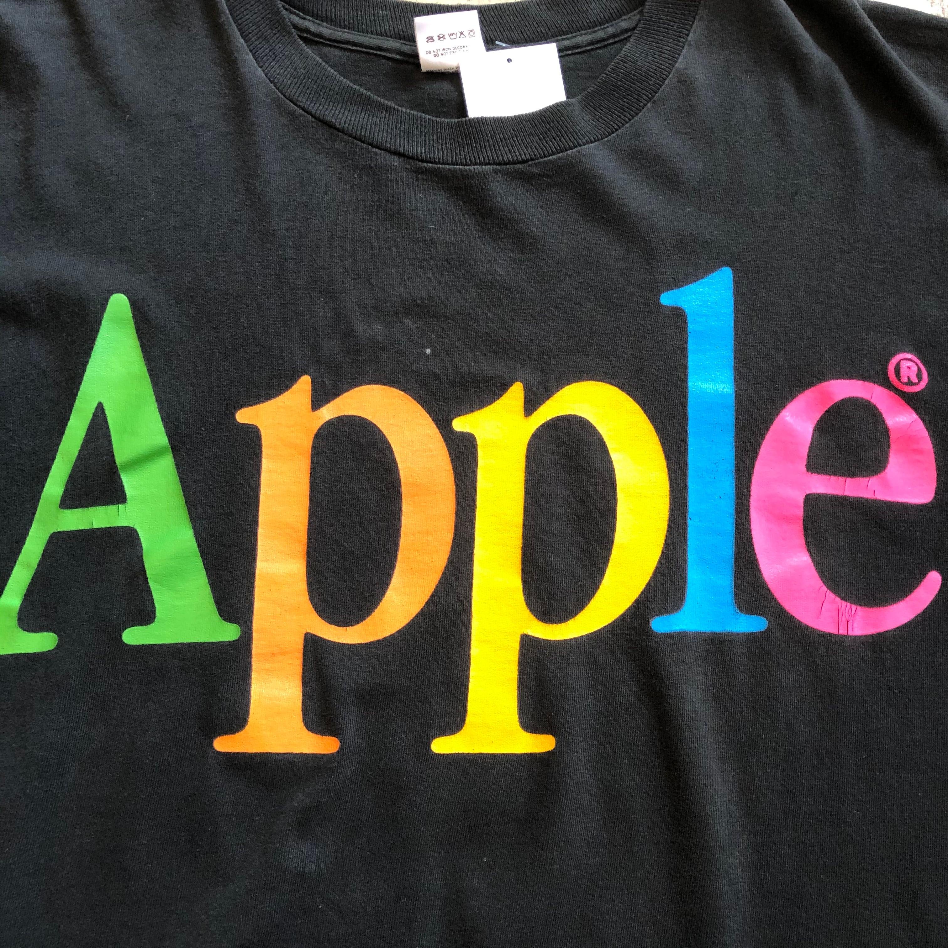 90s Apple logo T-shirt | What'z up