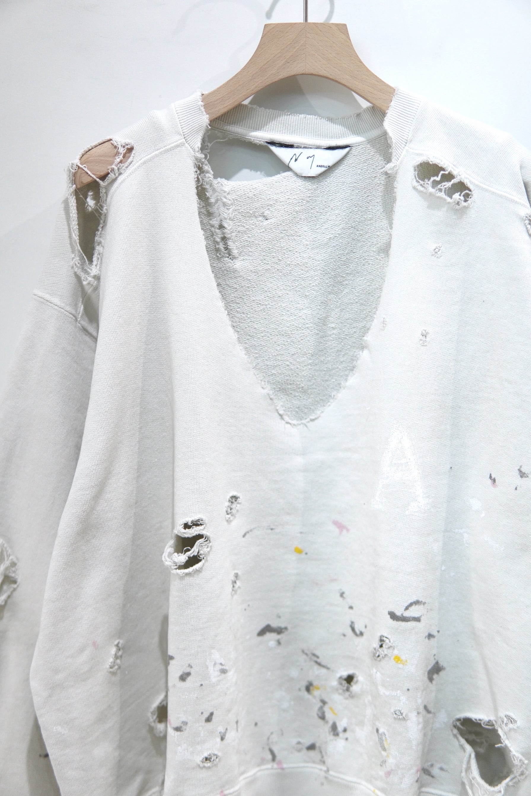 ANCELLM / HARD CRASH SWEAT SHIRT / ANC-CT88 | POETRY ANCELLM / HARD CRASH SWEAT SHIRT / ANC-CT88 | POETRY