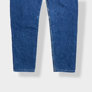 【LEVI'S】80s USA製 デニム ジーパン ジーンズ 501xx W33 ボタン裏 刻印555 バレンシア工場 リーバイス ヴィンテージ ダメージジーンズ 雰囲気系 US古着