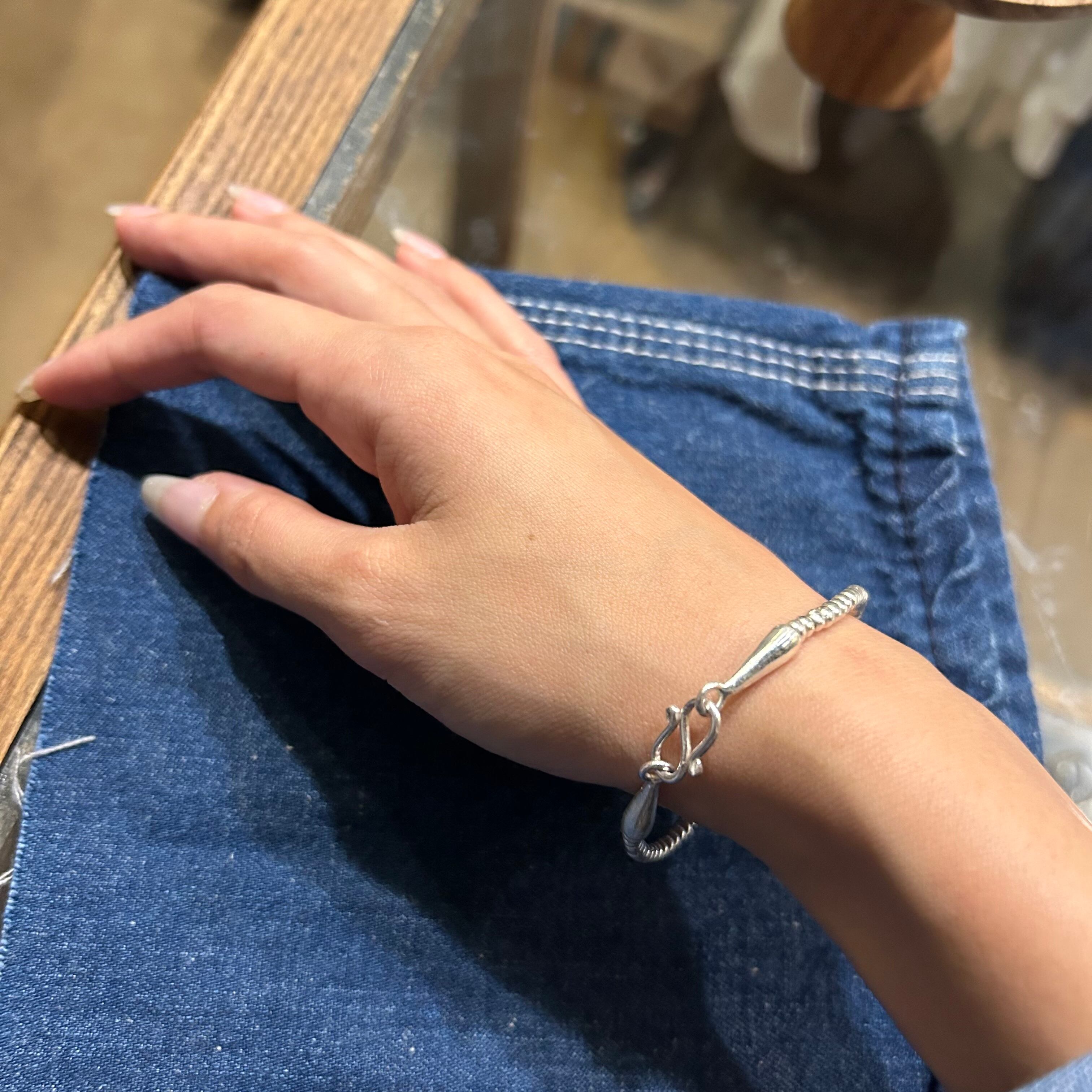 Karen silver bangle (19㎝) | CIRCUS VINTAGE