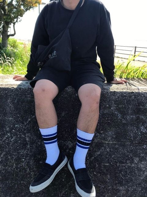 ★日本未入荷*PULL&BEAR*新作*スケータージョーツ/MIDIUM BLUE★ NEW SKATER -blue-