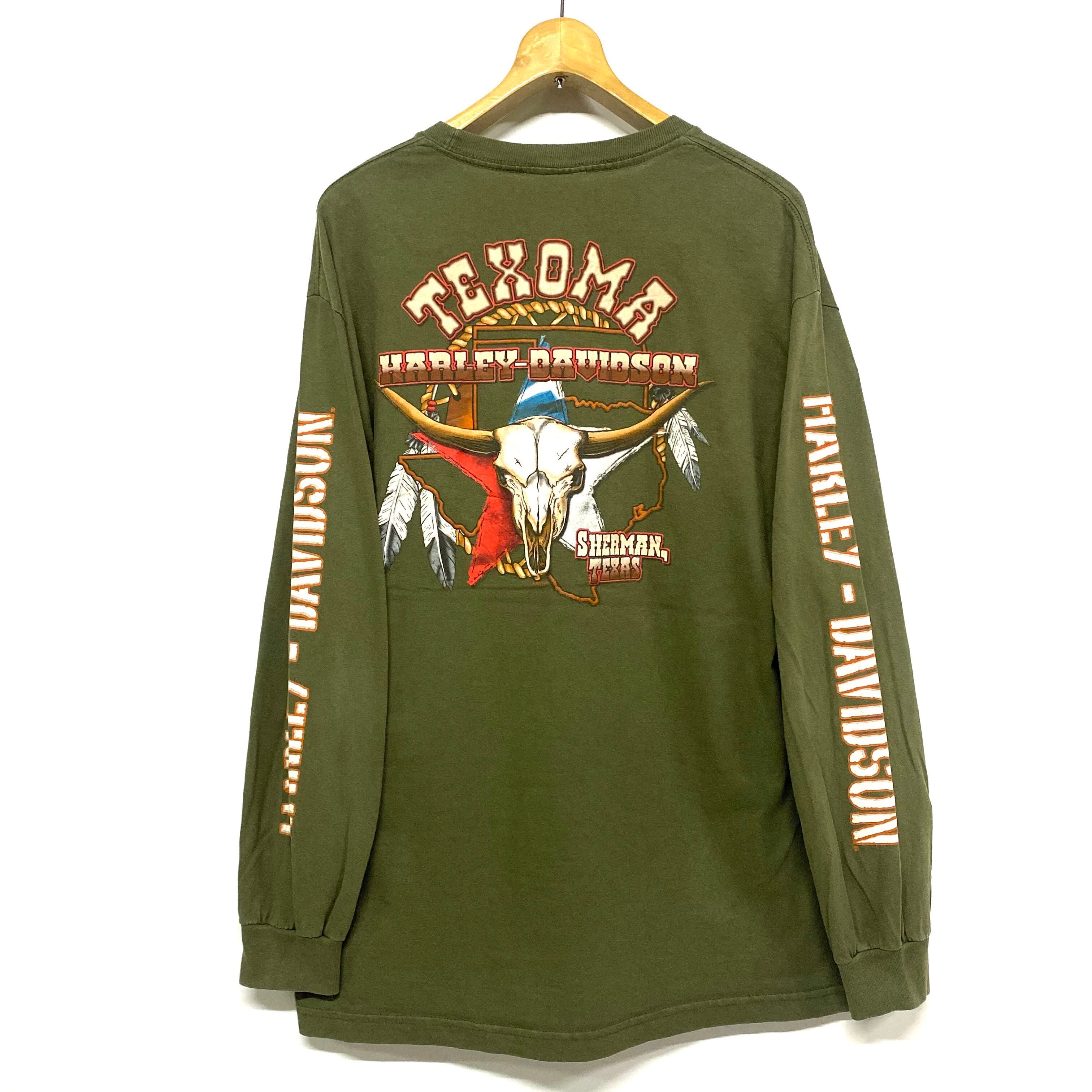 メキシコ製 Harley-Davidson ハーレーダビッドソン ロングTシャツ