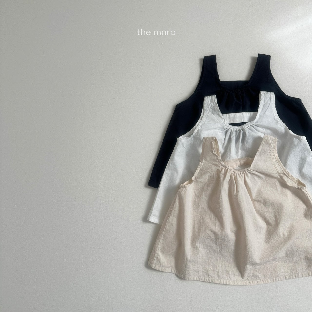 即納/minirobe/Button sleeveless blouse