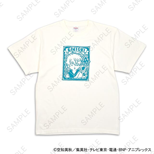 銀魂 ビィズニィズ クルーネックTシャツ 坂田銀時