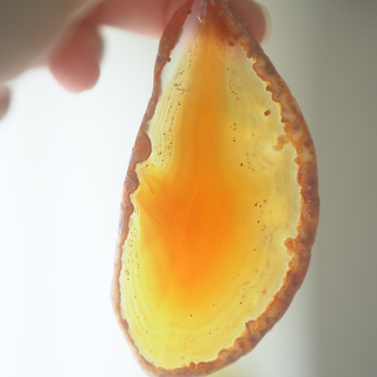 Orange Soda - アゲートヒーリングチャイム / Agate Sun Catcher Wind Chime 631