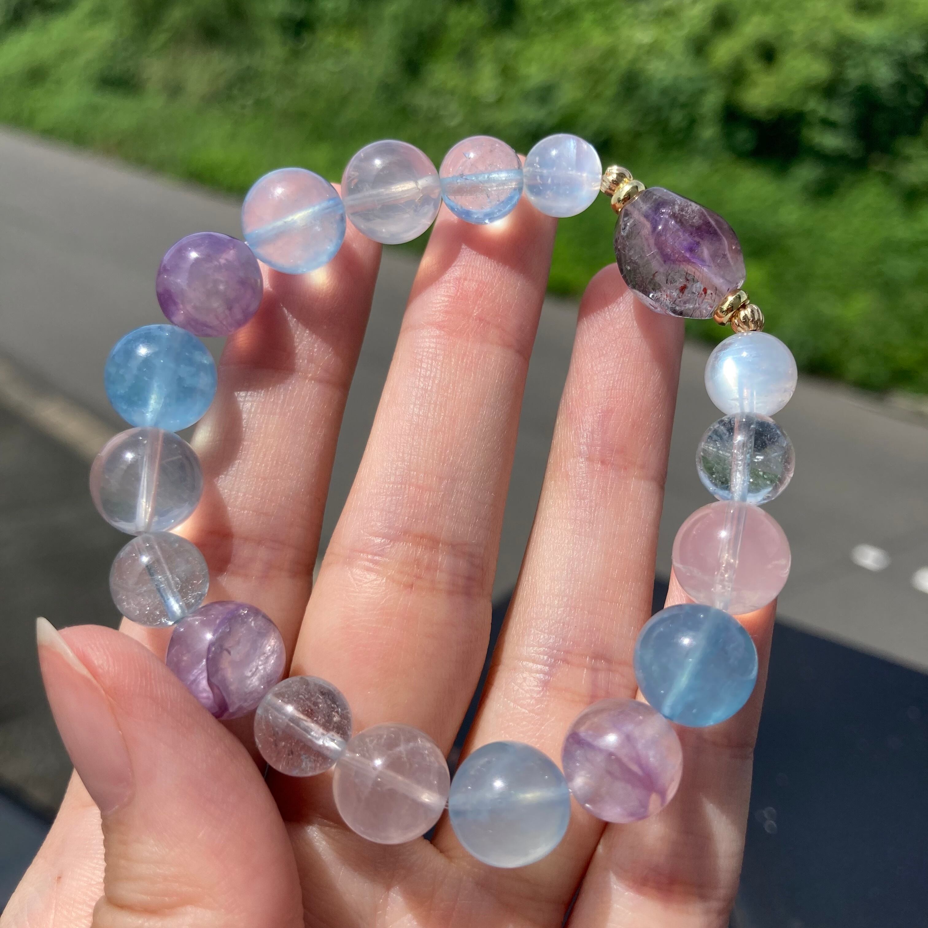 ミックスブラウンルチルとスモーキーシトリンゼウス ルチル 値段