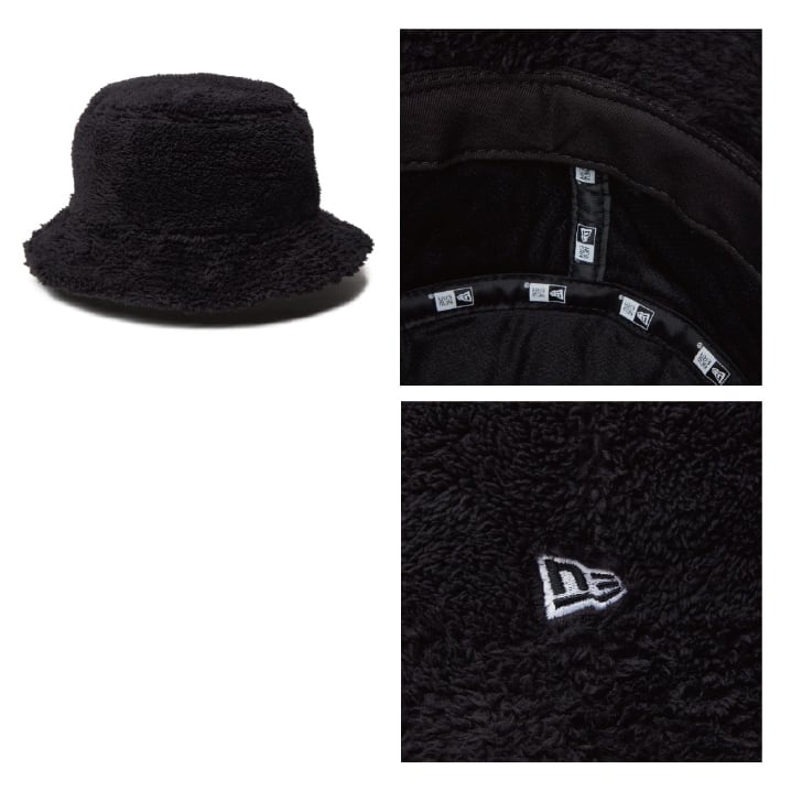 ニューエラ NEWERA ミンクファー バケットハット 01 ボア バケツハット