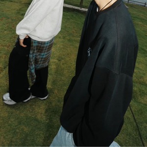 胸ロゴバックプリントスウェット　1048