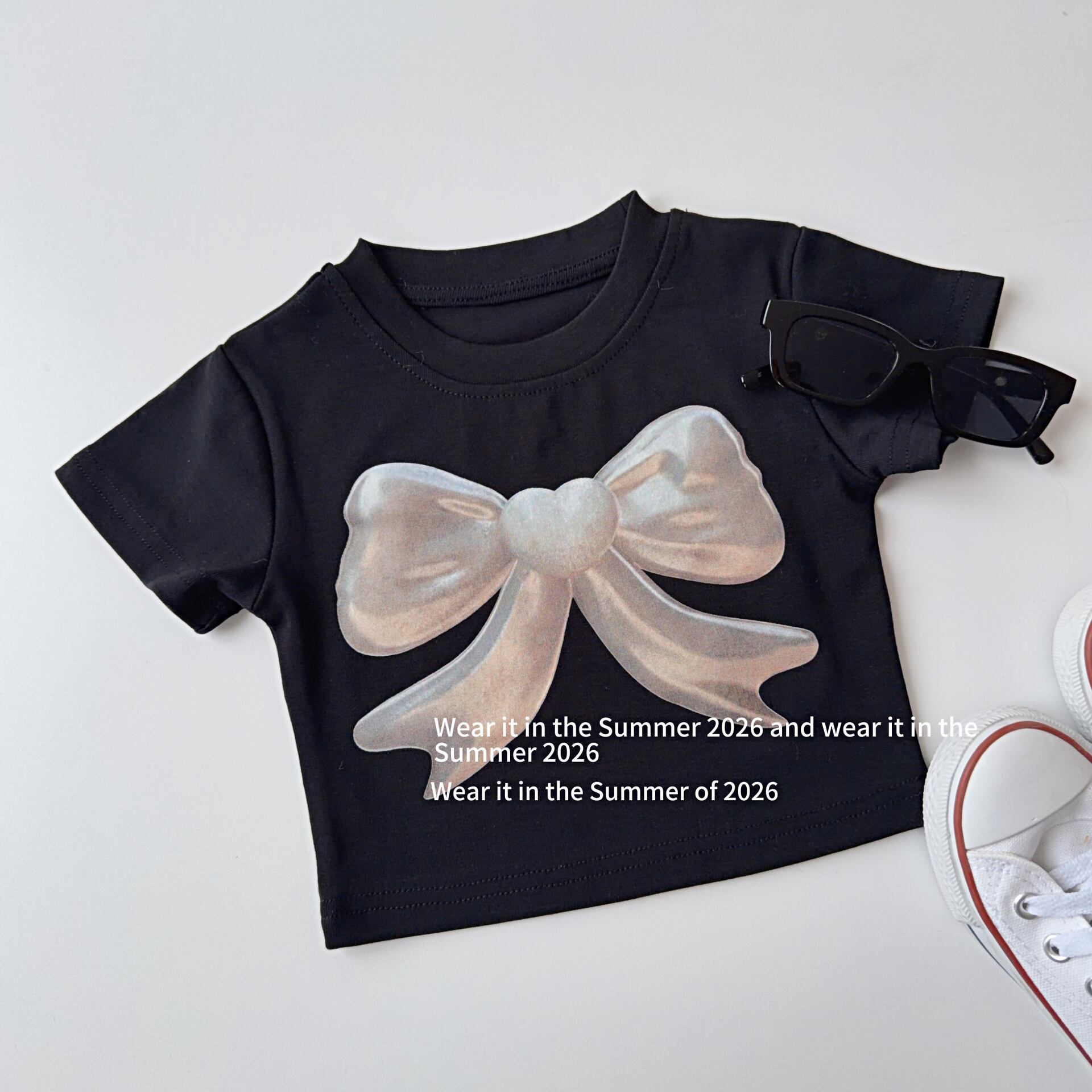 シルバーリボンTシャツ