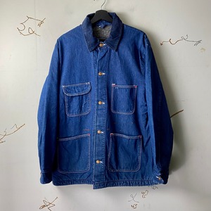 vintage 1970’s WRANGLER denim coverall with blanket