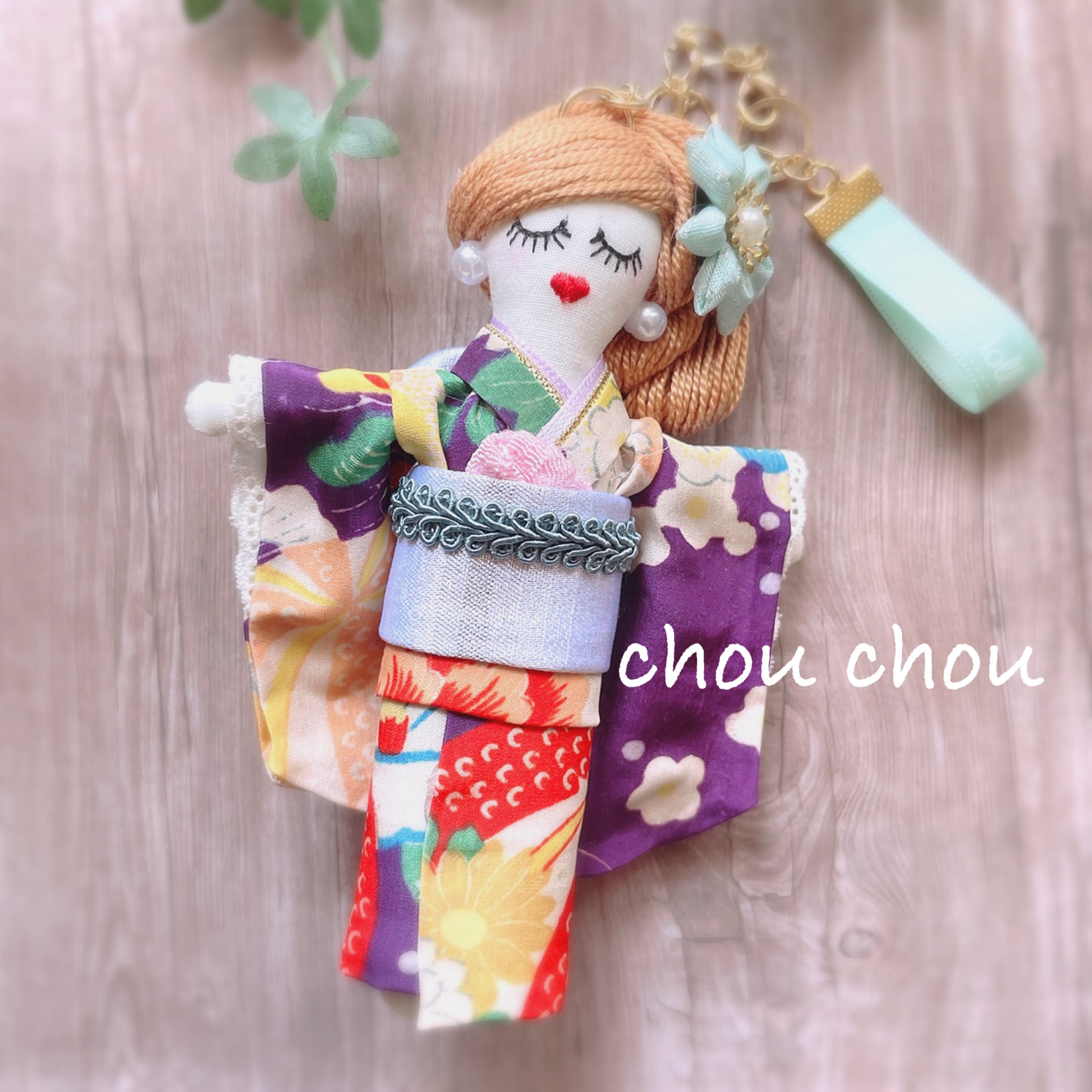 シルク生地のお着物ルルベちゃん | chou chou shop