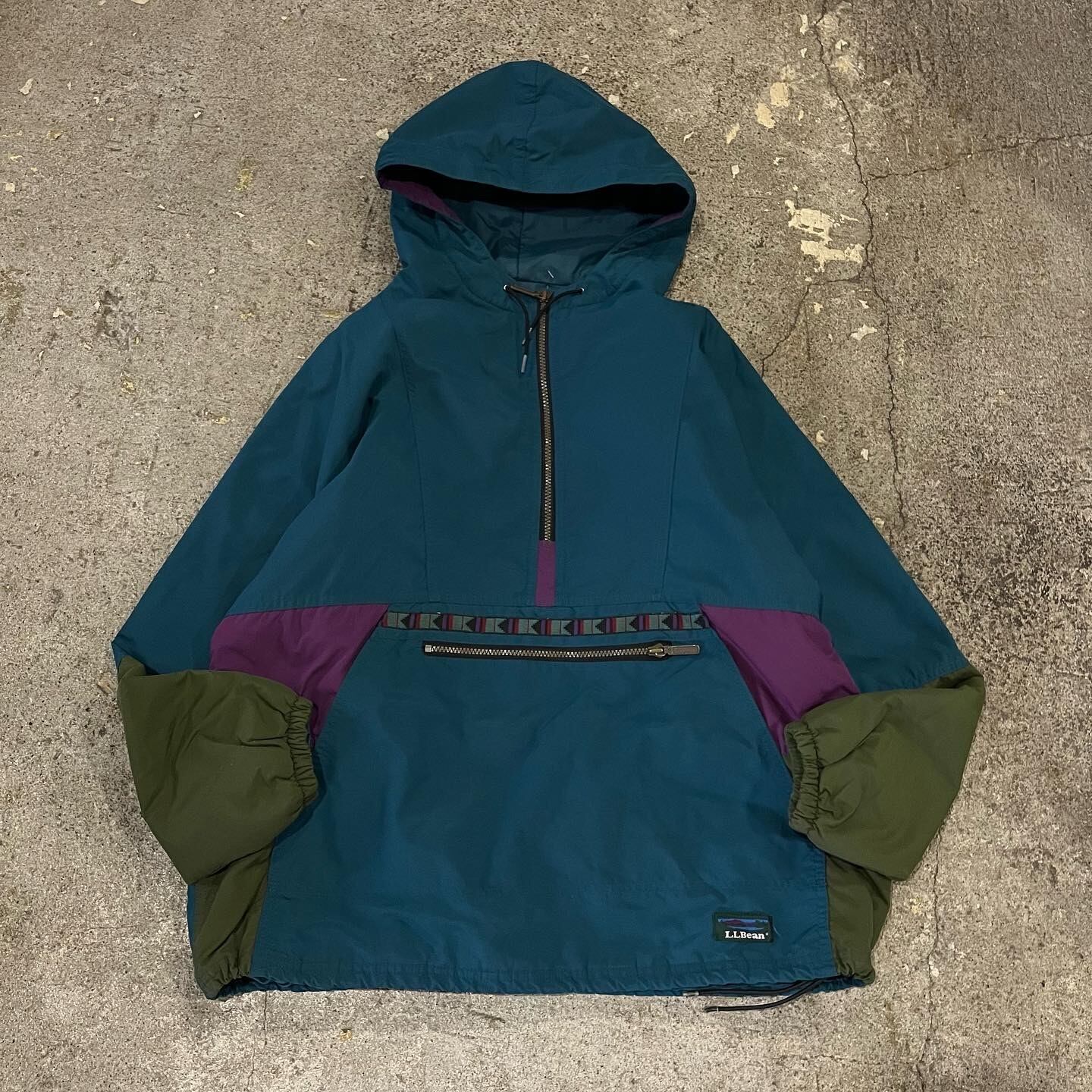80s LL Bean thinsulate tyrolean tape anorak parka | What