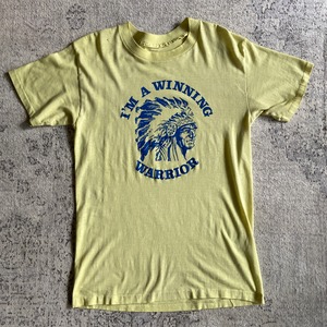 1980s  Warriors  Native American Chief  Tee  M位  F451