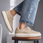 Suede Platform Low-cut Sneakers ◇3color H0535