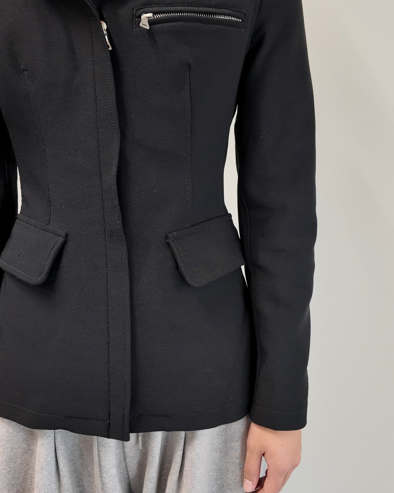 【PRADA】compact zip up blouson