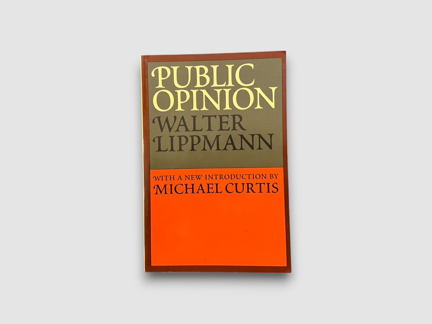 【SFF215】Public Opinion(1998) /Walter Lippmann